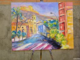 Concurso de Pintura al aire Libre en Mula 2011